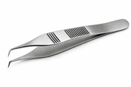 ADSON Dressing Forceps, 4-3/4" 45°, serrated (6mm tip)